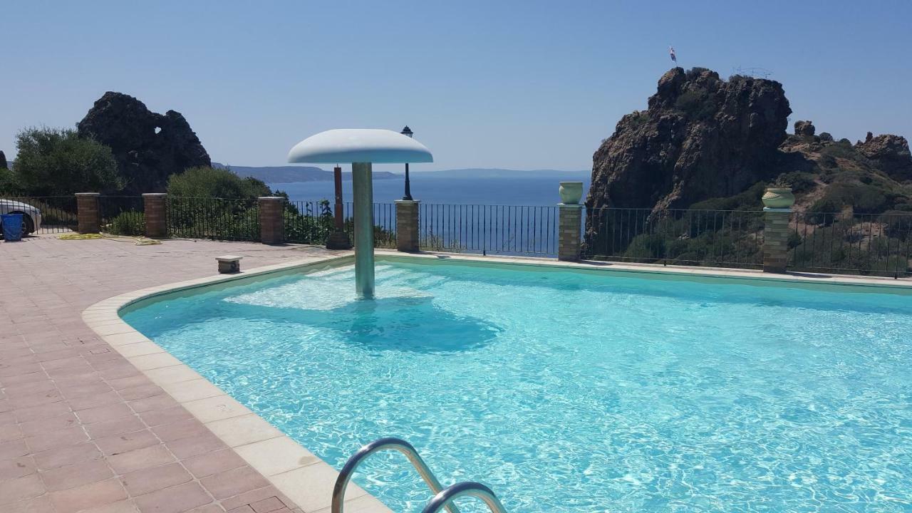 Villa Tanca Piras - Emozioni A Strapiombo Sul Mare!!! Nebida Exterior foto