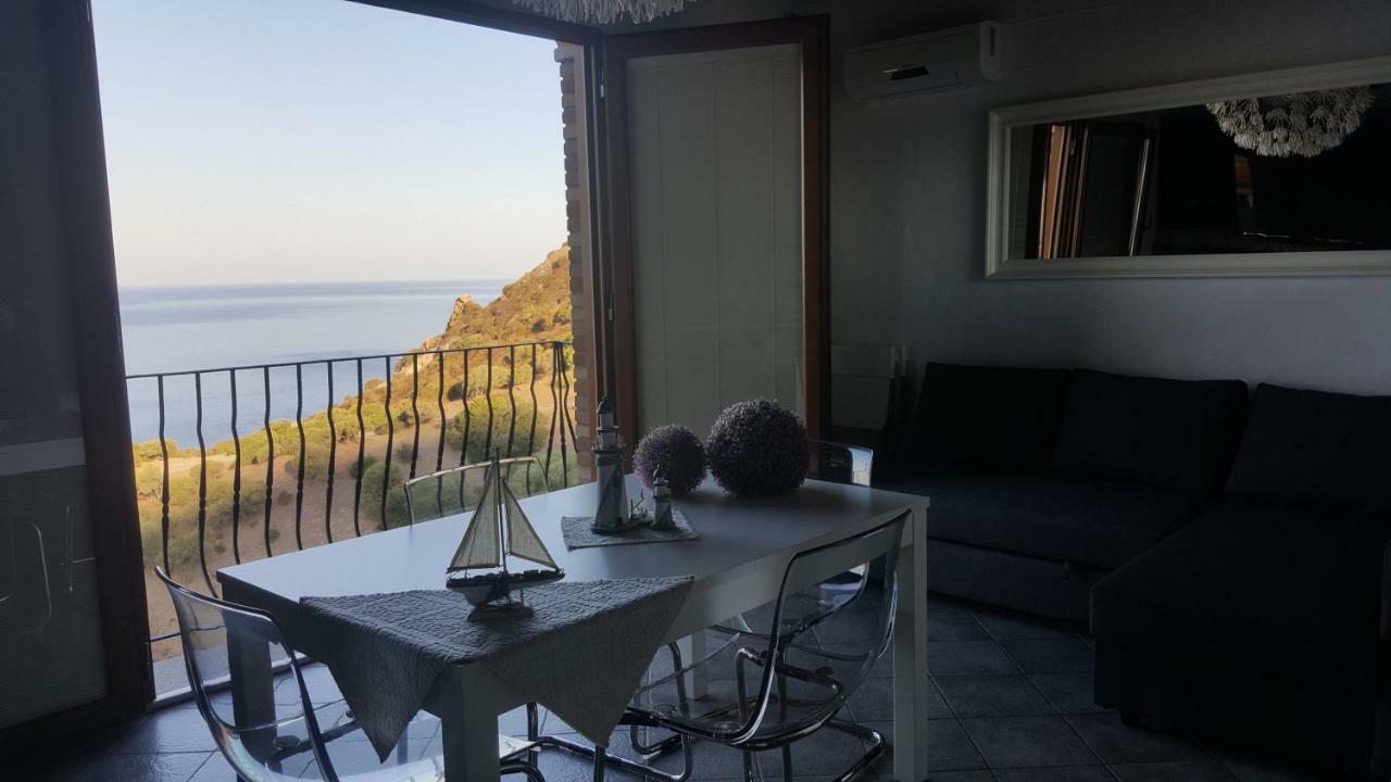Villa Tanca Piras - Emozioni A Strapiombo Sul Mare!!! Nebida Exterior foto